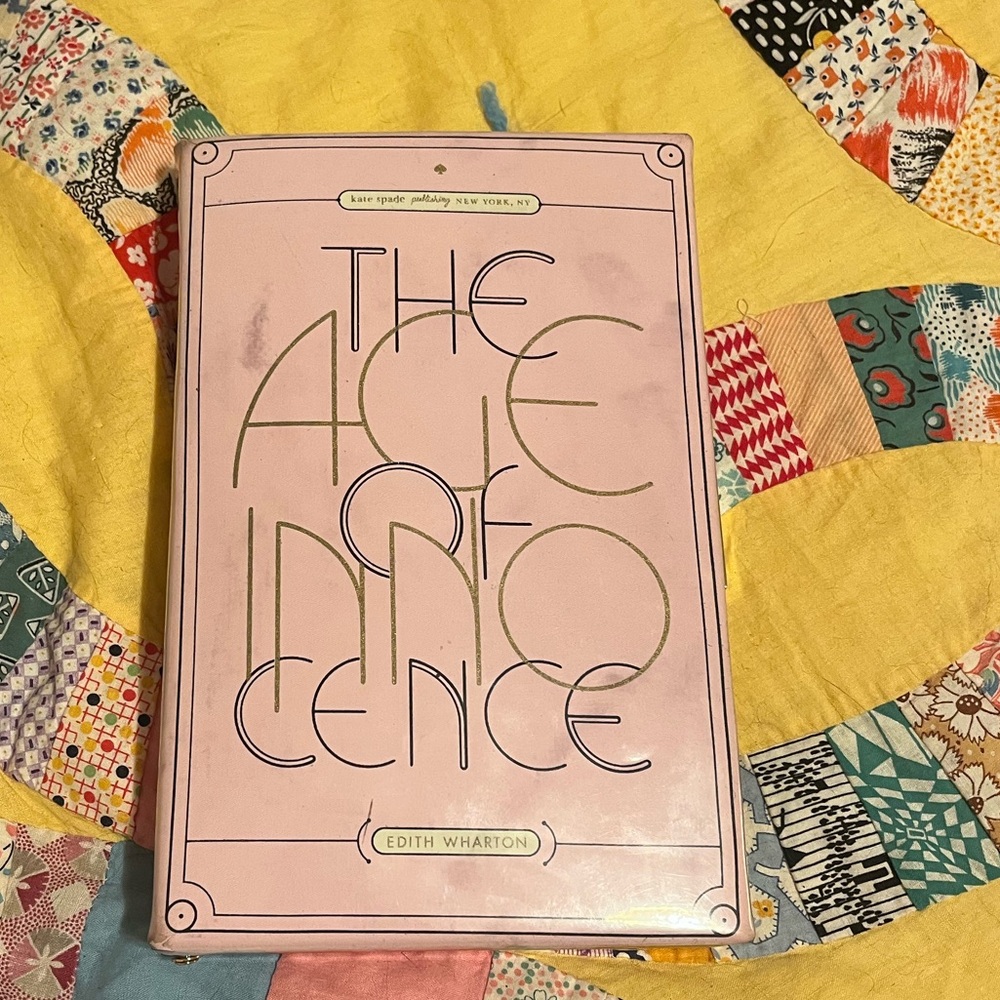 Kate Spade Pink 'The Age of Innocence' Book